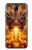 S4090 Epic Fire Dragon Fantasy Illustration Case For Samsung Galaxy J7 (2018), J7 Aero, J7 Top, J7 Aura, J7 Crown, J7 Refine, J7 Eon, J7 V 2nd Gen, J7 Star