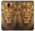 S4093 Royal Lion Portrait Artwork Case For Samsung Galaxy J7 (2018), J7 Aero, J7 Top, J7 Aura, J7 Crown, J7 Refine, J7 Eon, J7 V 2nd Gen, J7 Star