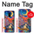S4083 Colorful Painting Moonlit Venice City Case For Samsung Galaxy A8 (2018)