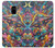 S4085 Cosmic Spaceship Psychedelic Art Case For Samsung Galaxy A8 (2018)