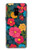 S4105 Vibrant Colorful Floral Pattern Case For Samsung Galaxy A8 (2018)