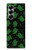 S4087 Cute Green Ghost Cartoon Pattern Case For Samsung Galaxy Z Fold 7