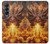 S4090 Epic Fire Dragon Fantasy Illustration Case For Samsung Galaxy Z Fold 4