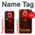 S4099 Mystic Red Demon Illustration Case For Samsung Galaxy Z Fold 4