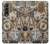 S4100 Vintage Scientific Discovery Collage Case For Samsung Galaxy Z Fold 3 5G