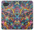 S4085 Cosmic Spaceship Psychedelic Art Case For Google Pixel 10a