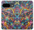S4085 Cosmic Spaceship Psychedelic Art Case For Google Pixel 9
