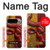S4098 Span Bull Carved Artwork Case For Google Pixel 9 Pro