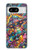 S4085 Cosmic Spaceship Psychedelic Art Case For Google Pixel 8