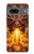 S4090 Epic Fire Dragon Fantasy Illustration Case For Google Pixel 7a