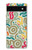 S4078 Abstract Colorful Doodle Pattern Case For Google Pixel 6a