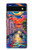 S4083 Colorful Painting Moonlit Venice City Case For Google Pixel 6a