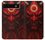 S4099 Mystic Red Demon Illustration Case For Google Pixel 6a