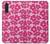 S4097 Pink Floral Seamless Pattern Design Case For LG Velvet