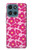 S4097 Pink Floral Seamless Pattern Design Case For Motorola Moto G (2026), G Play (2026)