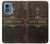 S4109 Vintage Antique Bible Book Cover Art Case For Motorola Moto G Play 4G (2024)