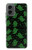 S4087 Cute Green Ghost Cartoon Pattern Case For Motorola Moto G 5G (2024)