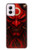 S4099 Mystic Red Demon Illustration Case For Motorola Moto G Power 5G (2024)