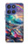 S4084 Rainbow Ocean Wave Fantasy Case For Motorola Moto G Stylus 5G (2025,2026), Edge 60 Stylus