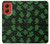 S4087 Cute Green Ghost Cartoon Pattern Case For Motorola Moto G Stylus 5G (2024)