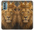 S4093 Royal Lion Portrait Artwork Case For Motorola Moto G Stylus 5G (2022)
