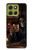 S4102 Vintage Skull Tavern Artwork Case For Motorola Moto G86