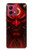 S4099 Mystic Red Demon Illustration Case For Motorola Moto G84