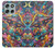 S4085 Cosmic Spaceship Psychedelic Art Case For Motorola Moto G56