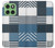 S4082 Modern Geometric Patchwork Pattern Case For Motorola Edge 60