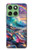 S4084 Rainbow Ocean Wave Fantasy Case For Motorola Edge 60