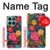S4105 Vibrant Colorful Floral Pattern Case For Motorola Edge 60 Fusion