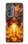 S4090 Epic Fire Dragon Fantasy Illustration Case For Motorola Edge (2022)