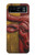 S4098 Span Bull Carved Artwork Case For Motorola Razr 40