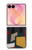 S3386 Abstract Fabric Texture Case For Samsung Galaxy Z Flip 8