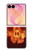 S3881 Fire Skull Case For Samsung Galaxy Z Flip 8