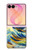 S4005 Oil Color Painting Great Waves Case For Samsung Galaxy Z Flip 8