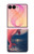S4045 Dolphin Moon Night Case For Samsung Galaxy Z Flip 8