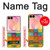 S4077 Water Color Painting Colorful Check Pattern Case For Samsung Galaxy Z Flip 8