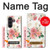 S1859 Rose Pattern Case For Samsung Galaxy Z Fold 8 Ultra