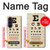 S2502 Eye Exam Chart Decorative Decoupage Poster Case For Samsung Galaxy Z Fold 8 Ultra