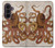 S2801 Vintage Octopus Case For Samsung Galaxy Z Fold 8 Ultra