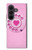 S2847 Pink Retro Rotary Phone Case For Samsung Galaxy Z Fold 8 Ultra