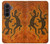 S2901 Lizard Aboriginal Art Case For Samsung Galaxy Z Fold 8 Ultra