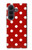 S2951 Red Polka Dots Case For Samsung Galaxy Z Fold 8 Ultra