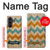 S3033 Vintage Wood Chevron Graphic Printed Case For Samsung Galaxy Z Fold 8 Ultra
