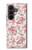 S3095 Vintage Rose Pattern Case For Samsung Galaxy Z Fold 8 Ultra