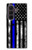 S3244 Thin Blue Line USA Case For Samsung Galaxy Z Fold 8 Ultra