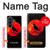 S3328 Crow Red Moon Case For Samsung Galaxy Z Fold 8 Ultra