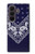 S3357 Navy Blue Bandana Pattern Case For Samsung Galaxy Z Fold 8 Ultra