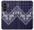 S3357 Navy Blue Bandana Pattern Case For Samsung Galaxy Z Fold 8 Ultra
